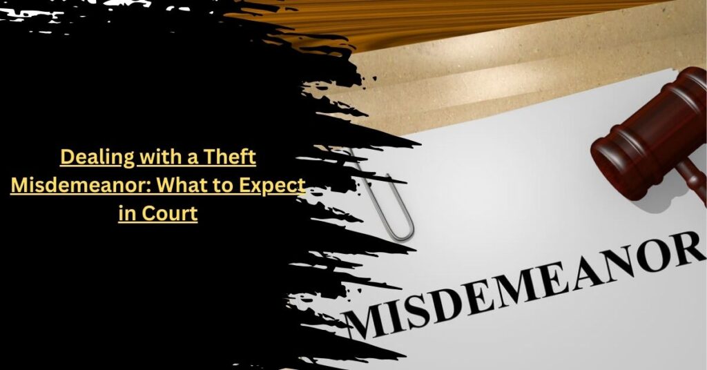 Dealing with a Theft Misdemeanor What to Expect in Court