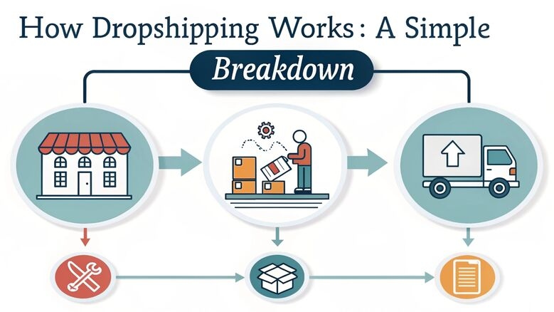 How Dropshipping Works A Simple Breakdown