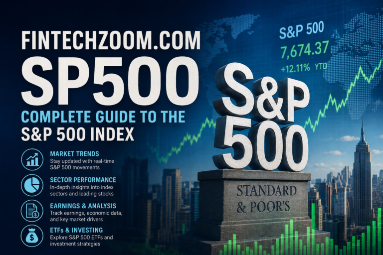 FintechZoom.com SP500: A Practical Guide
