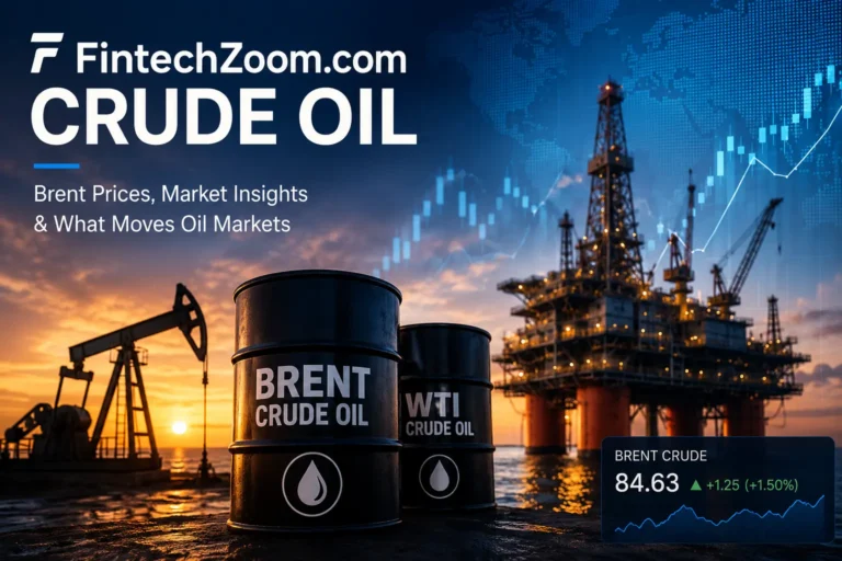 FintechZoom.com Crude Oil: Understanding Brent Prices, Market Drivers, and Oil Benchmarks